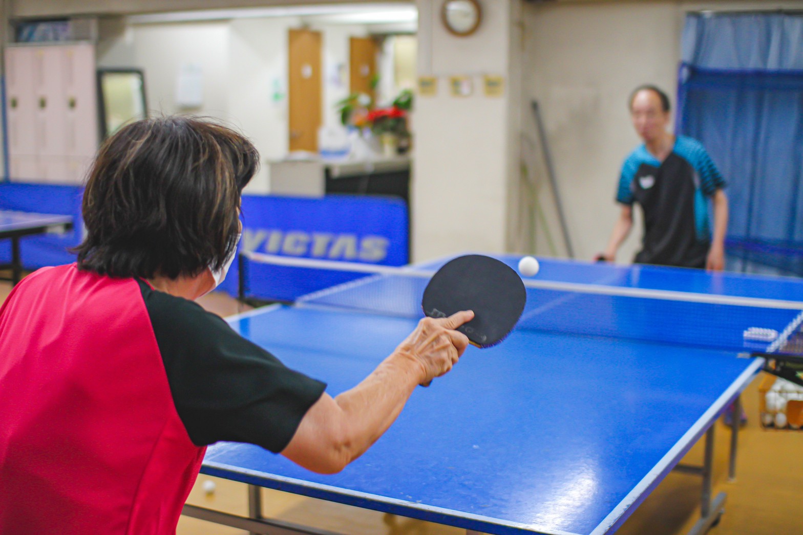 スタンダードコース 練習風景│TOKYO TABLE TENNIS CLUB
