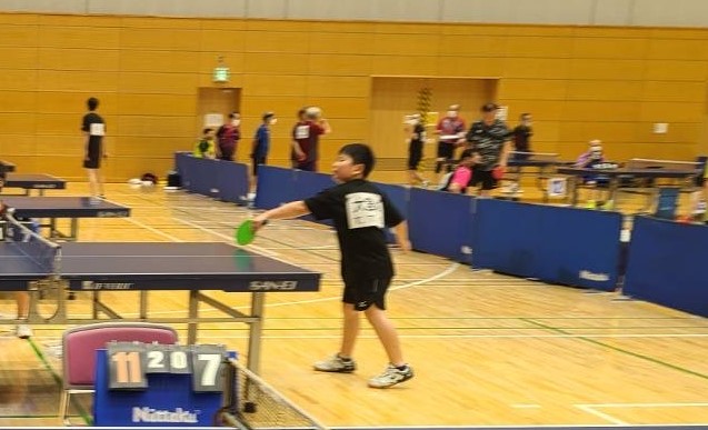 秋季品川区民スポーツ大会 結果報告│TOKYO TABLE TENNIS CLUB
